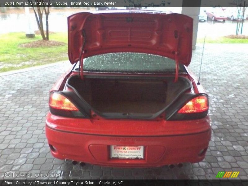 Bright Red / Dark Pewter 2001 Pontiac Grand Am GT Coupe