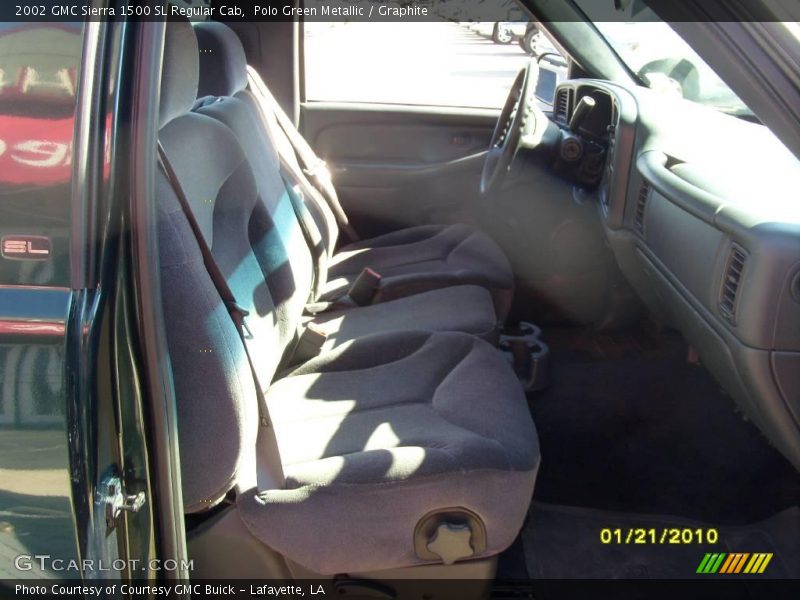 Polo Green Metallic / Graphite 2002 GMC Sierra 1500 SL Regular Cab