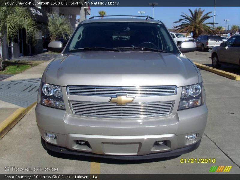 Silver Birch Metallic / Ebony 2007 Chevrolet Suburban 1500 LTZ