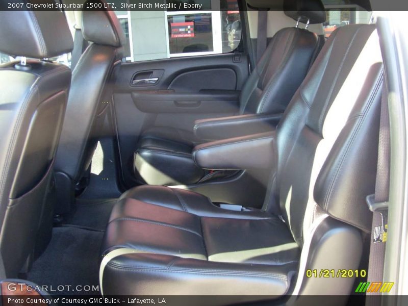 Silver Birch Metallic / Ebony 2007 Chevrolet Suburban 1500 LTZ