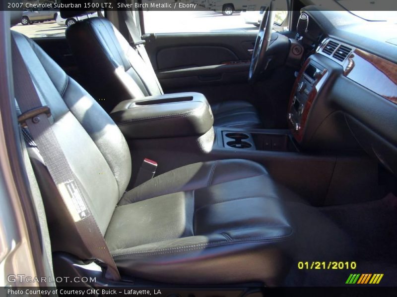 Silver Birch Metallic / Ebony 2007 Chevrolet Suburban 1500 LTZ
