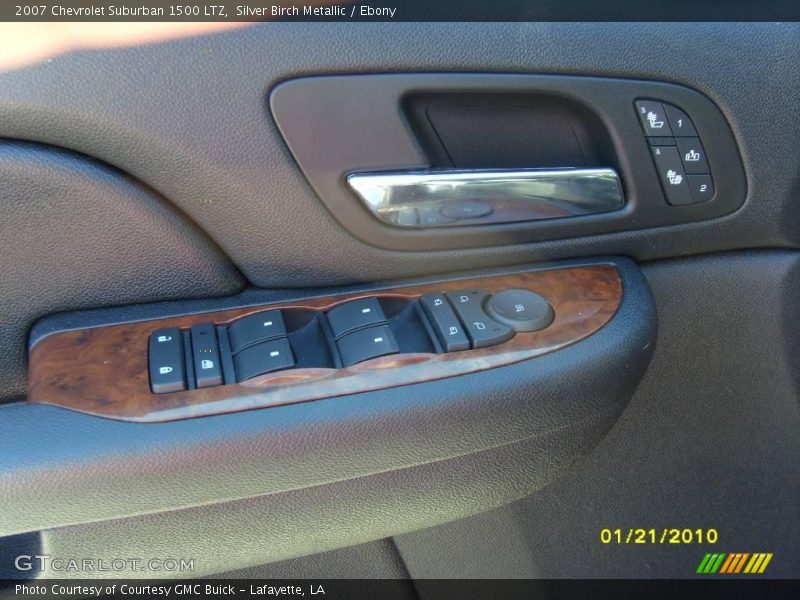 Silver Birch Metallic / Ebony 2007 Chevrolet Suburban 1500 LTZ