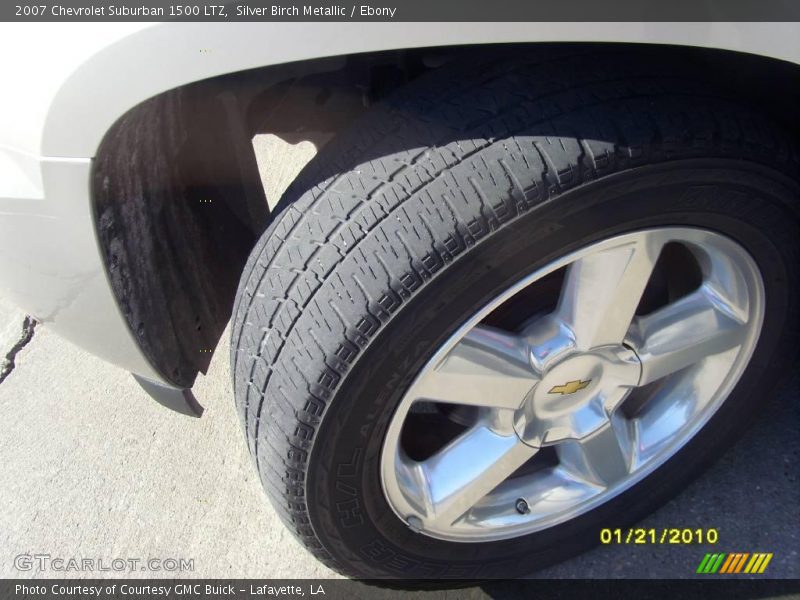 Silver Birch Metallic / Ebony 2007 Chevrolet Suburban 1500 LTZ