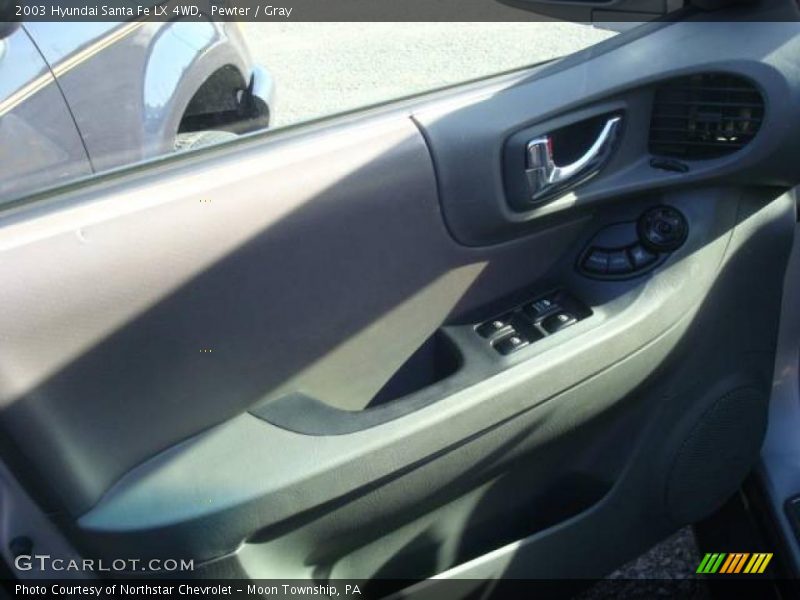 Pewter / Gray 2003 Hyundai Santa Fe LX 4WD