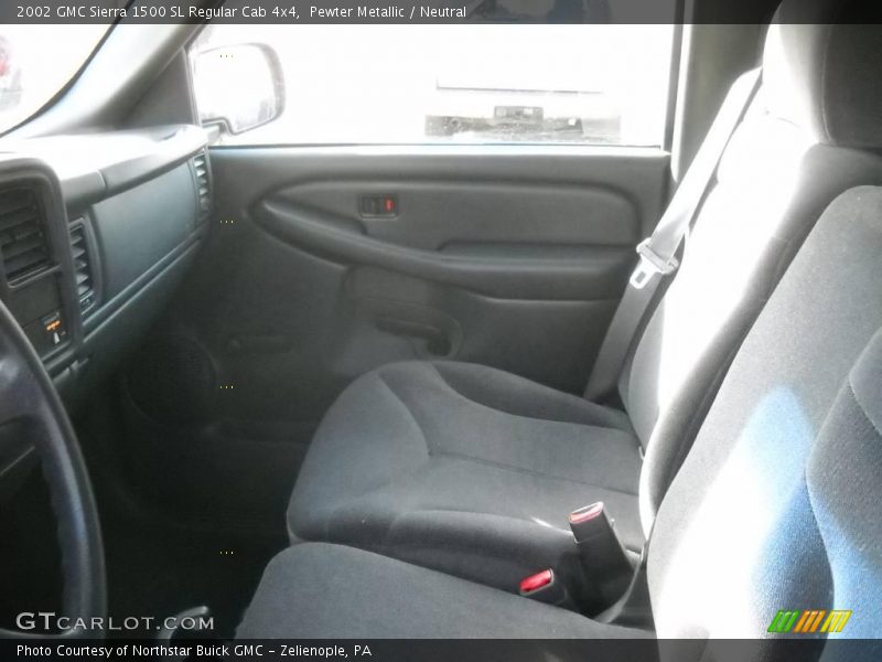 Pewter Metallic / Neutral 2002 GMC Sierra 1500 SL Regular Cab 4x4