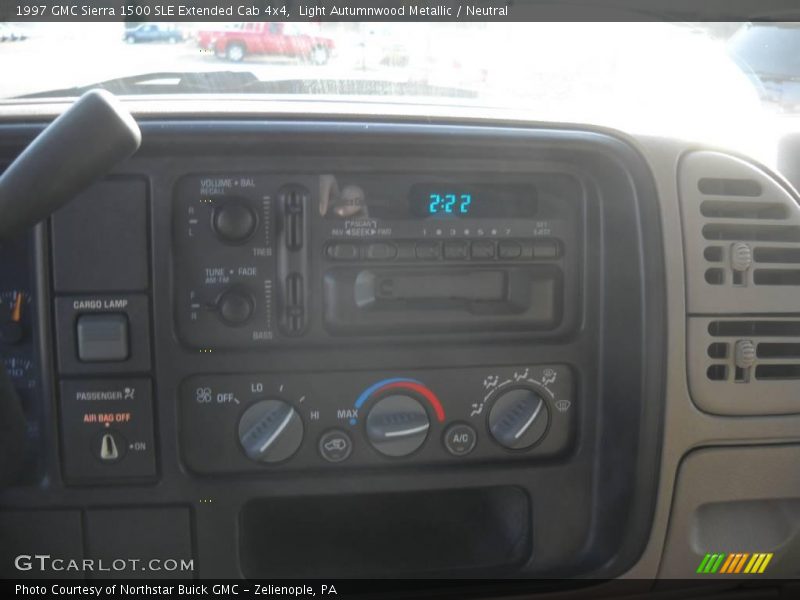 Light Autumnwood Metallic / Neutral 1997 GMC Sierra 1500 SLE Extended Cab 4x4