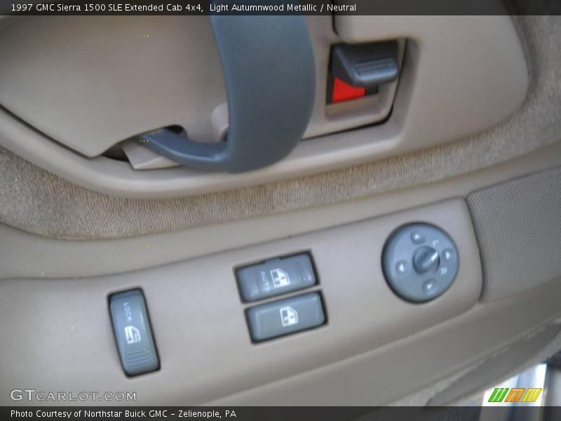 Light Autumnwood Metallic / Neutral 1997 GMC Sierra 1500 SLE Extended Cab 4x4