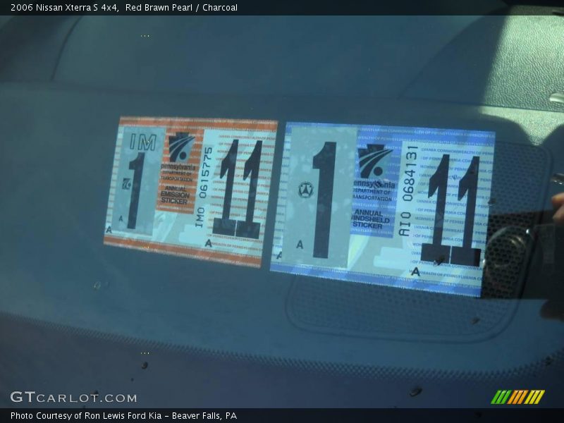 Red Brawn Pearl / Charcoal 2006 Nissan Xterra S 4x4