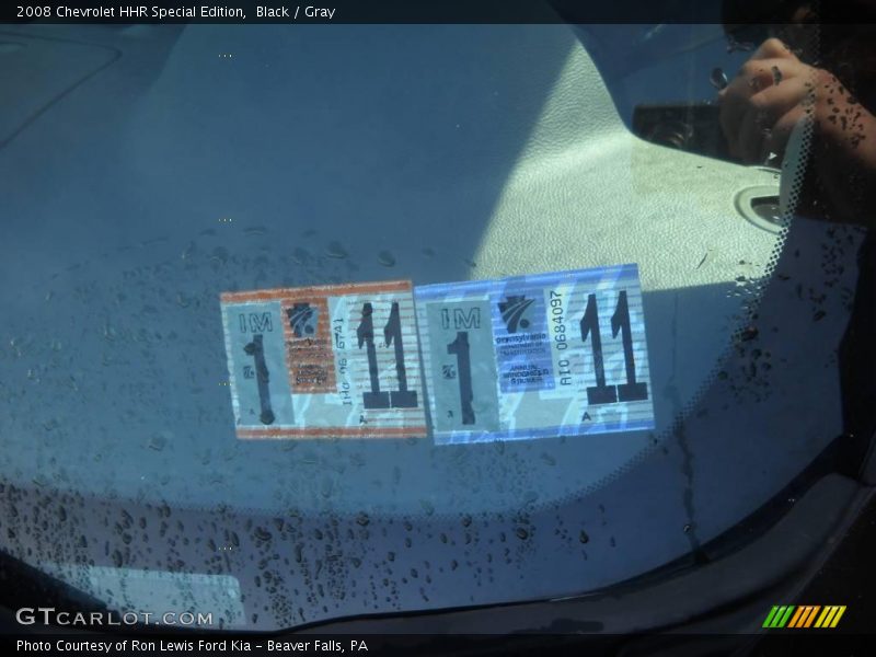 Black / Gray 2008 Chevrolet HHR Special Edition