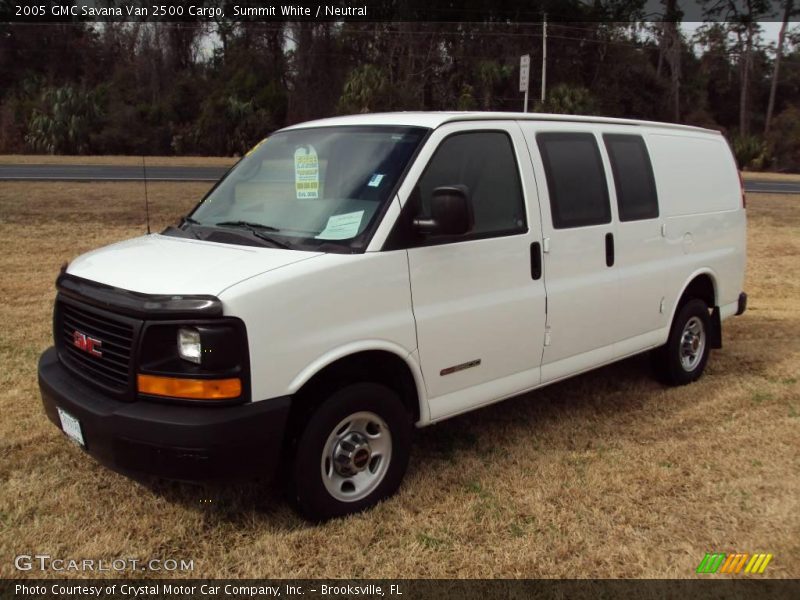Summit White / Neutral 2005 GMC Savana Van 2500 Cargo