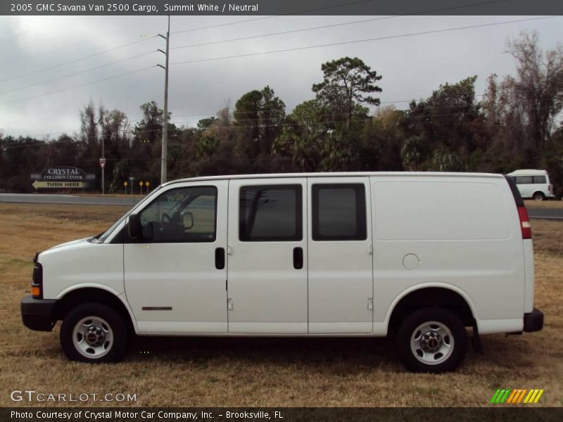 Summit White / Neutral 2005 GMC Savana Van 2500 Cargo