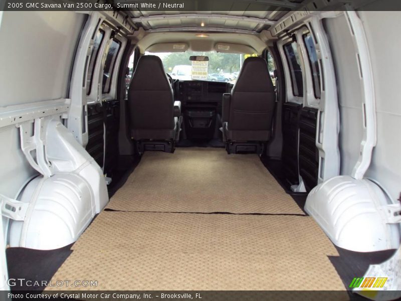 Summit White / Neutral 2005 GMC Savana Van 2500 Cargo