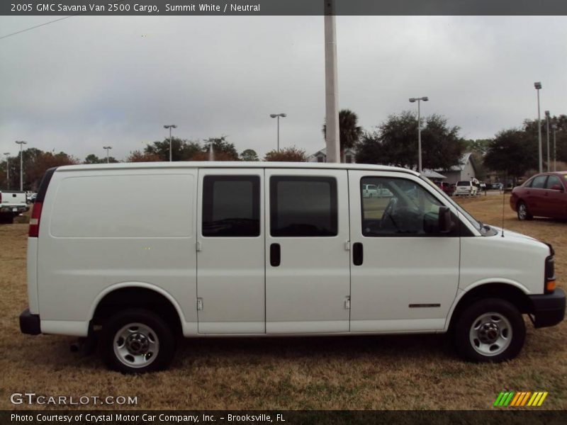 Summit White / Neutral 2005 GMC Savana Van 2500 Cargo