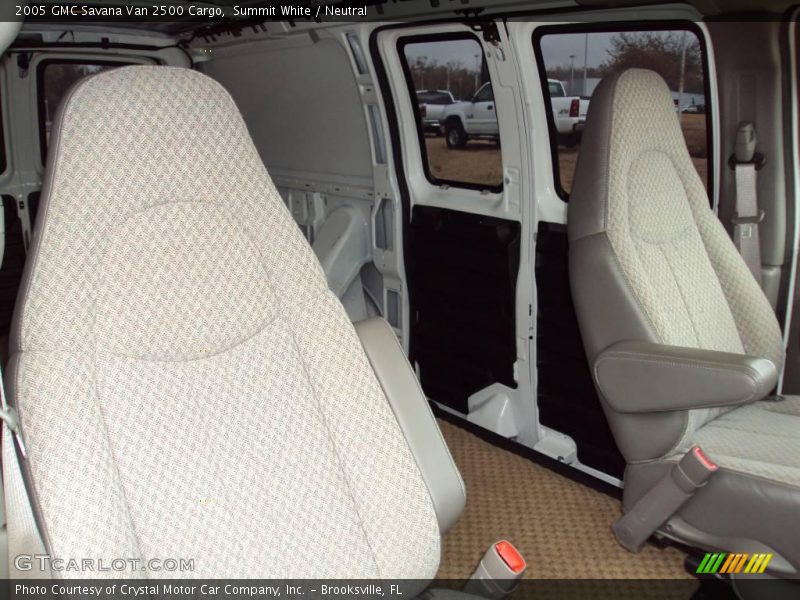 Summit White / Neutral 2005 GMC Savana Van 2500 Cargo