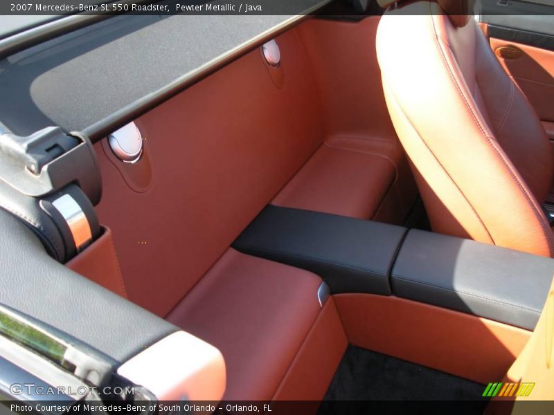Pewter Metallic / Java 2007 Mercedes-Benz SL 550 Roadster
