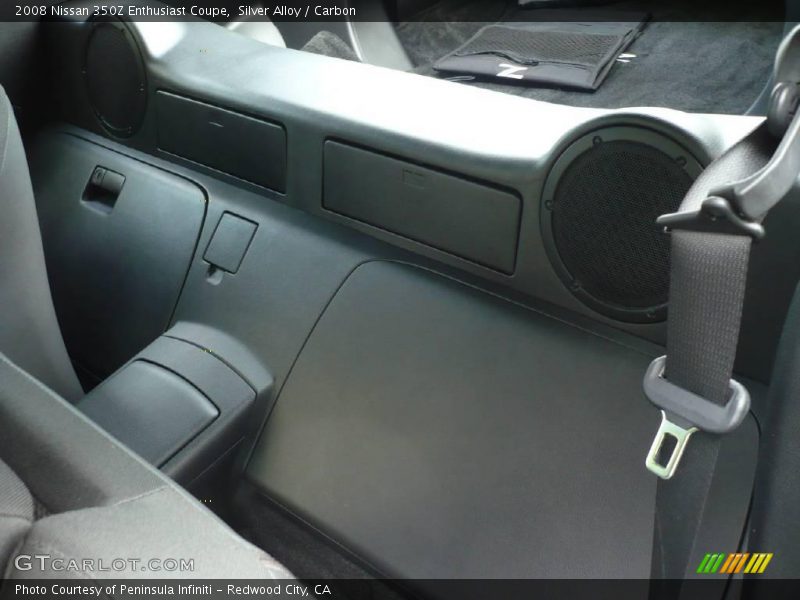 Silver Alloy / Carbon 2008 Nissan 350Z Enthusiast Coupe