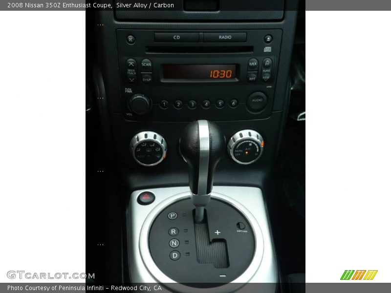 Silver Alloy / Carbon 2008 Nissan 350Z Enthusiast Coupe