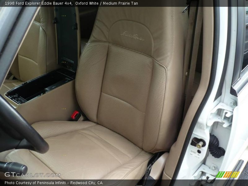 Oxford White / Medium Prairie Tan 1998 Ford Explorer Eddie Bauer 4x4