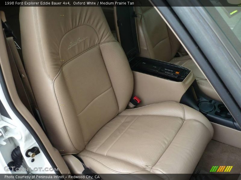 Oxford White / Medium Prairie Tan 1998 Ford Explorer Eddie Bauer 4x4