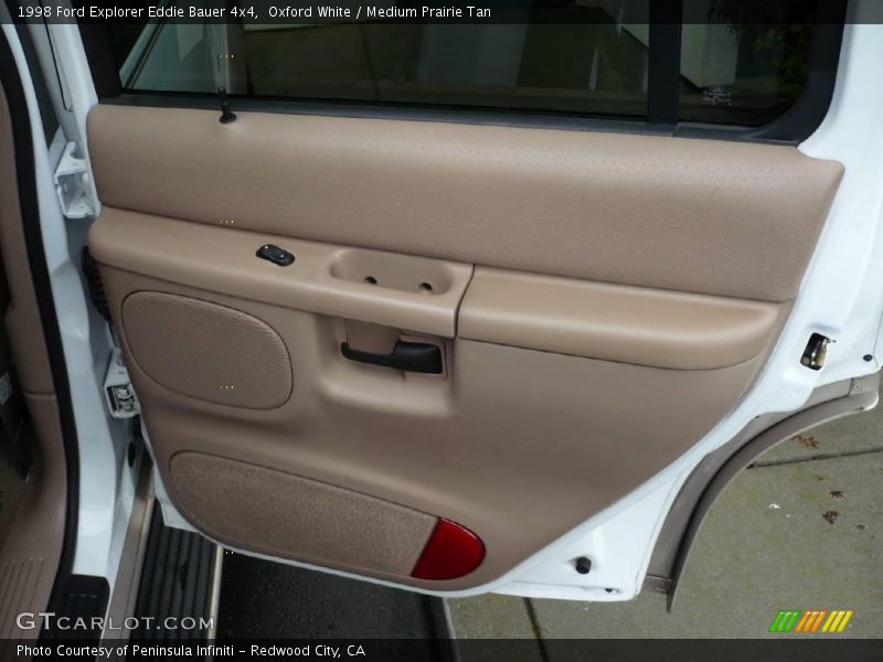 Oxford White / Medium Prairie Tan 1998 Ford Explorer Eddie Bauer 4x4