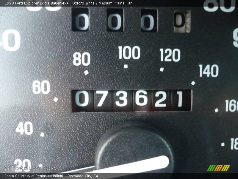 Oxford White / Medium Prairie Tan 1998 Ford Explorer Eddie Bauer 4x4