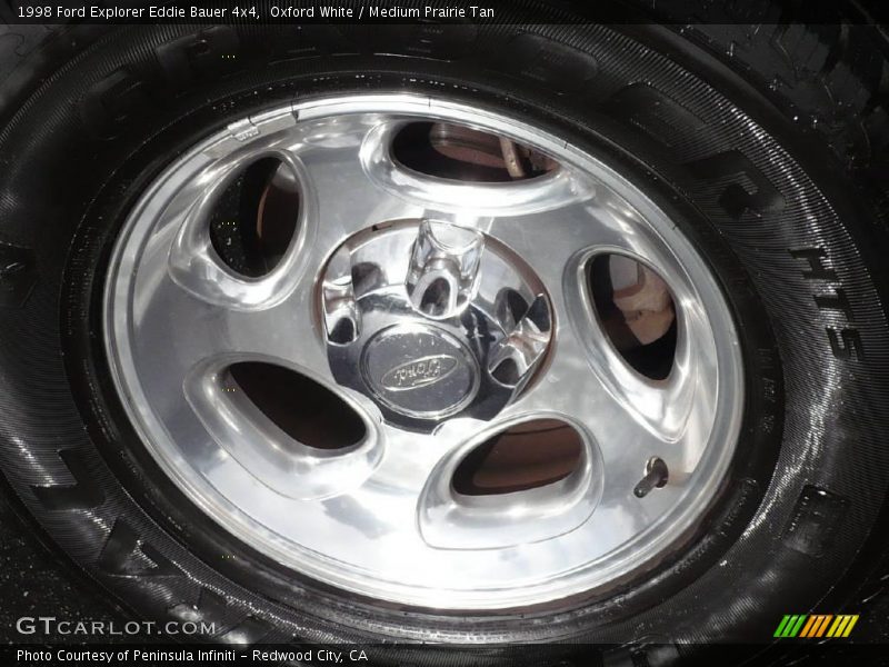 Oxford White / Medium Prairie Tan 1998 Ford Explorer Eddie Bauer 4x4