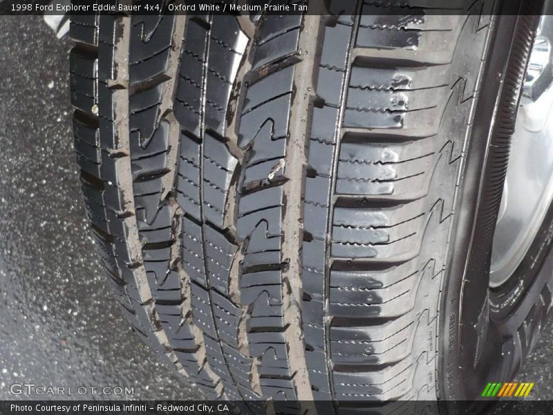 Oxford White / Medium Prairie Tan 1998 Ford Explorer Eddie Bauer 4x4