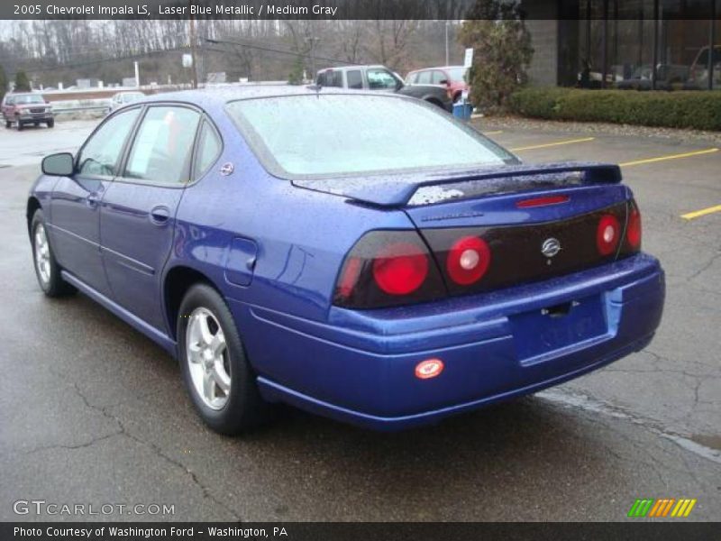 Laser Blue Metallic / Medium Gray 2005 Chevrolet Impala LS