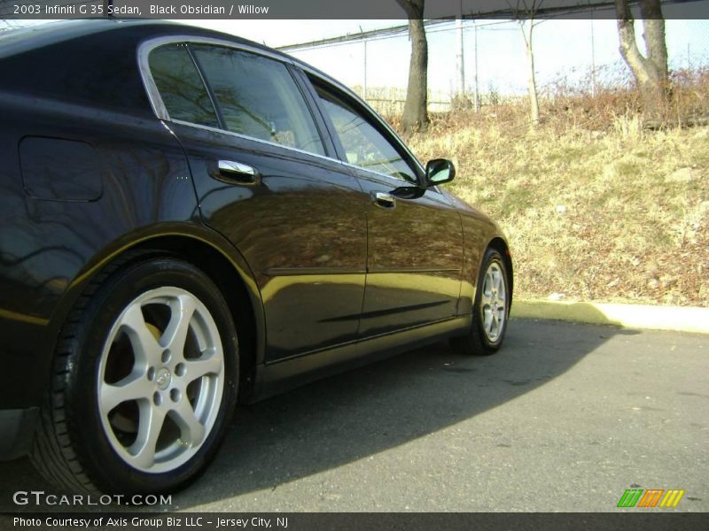 Black Obsidian / Willow 2003 Infiniti G 35 Sedan