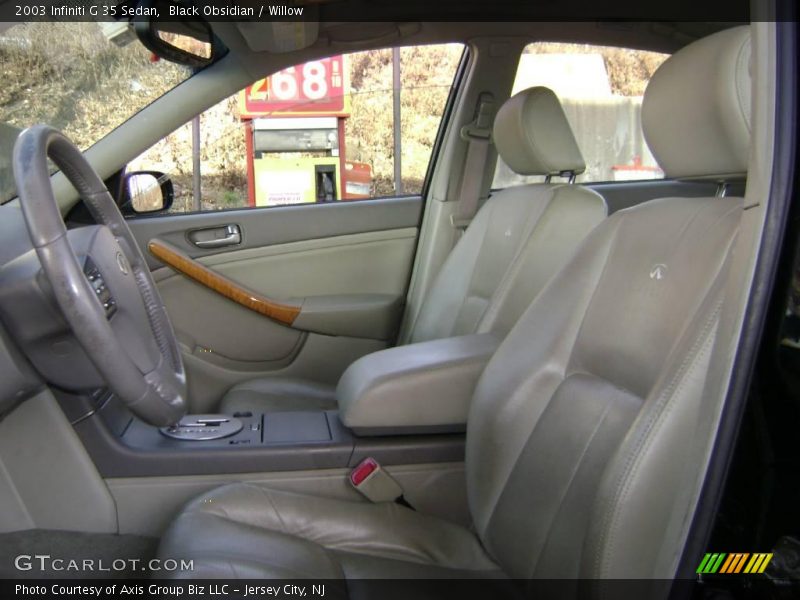 Black Obsidian / Willow 2003 Infiniti G 35 Sedan