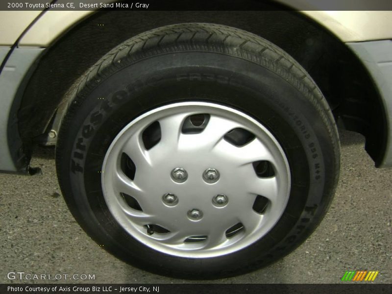 Desert Sand Mica / Gray 2000 Toyota Sienna CE