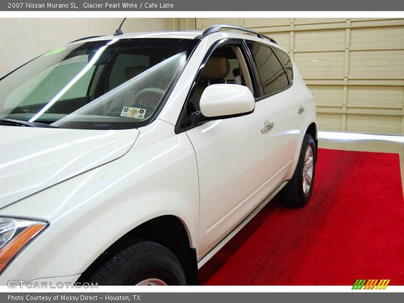 Glacier Pearl White / Cafe Latte 2007 Nissan Murano SL