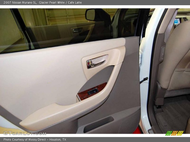 Glacier Pearl White / Cafe Latte 2007 Nissan Murano SL