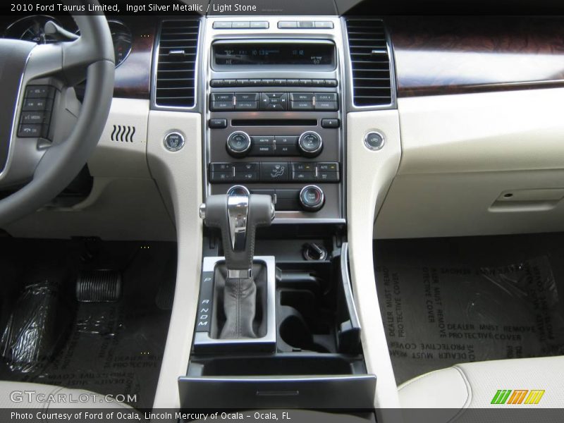 Ingot Silver Metallic / Light Stone 2010 Ford Taurus Limited