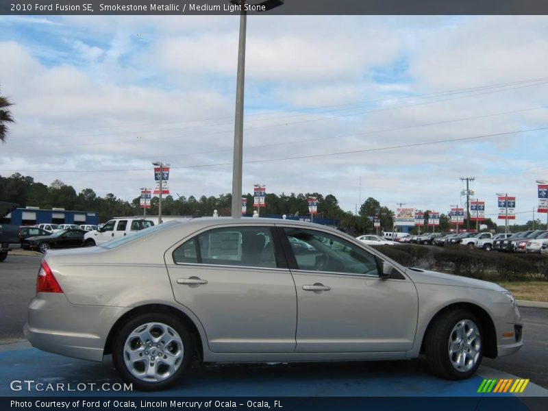 Smokestone Metallic / Medium Light Stone 2010 Ford Fusion SE