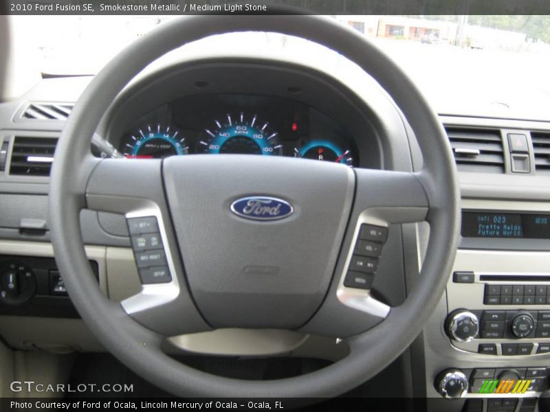 Smokestone Metallic / Medium Light Stone 2010 Ford Fusion SE