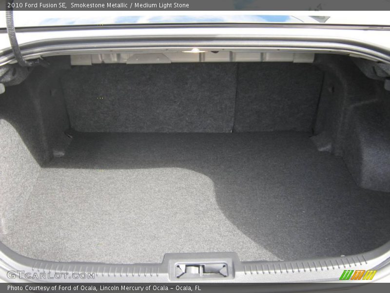 Smokestone Metallic / Medium Light Stone 2010 Ford Fusion SE