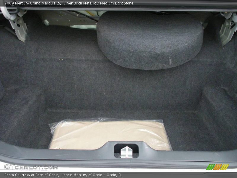 Silver Birch Metallic / Medium Light Stone 2009 Mercury Grand Marquis LS
