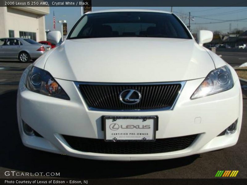 Crystal White / Black 2006 Lexus IS 250 AWD