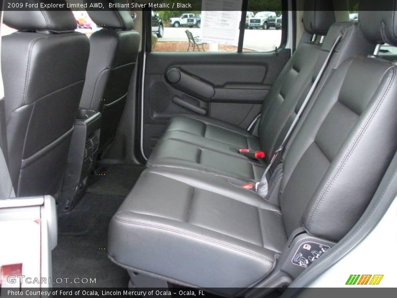 Rear Seat of 2009 Explorer Limited AWD