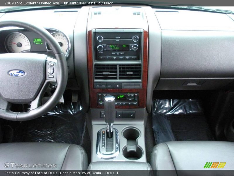 Brilliant Silver Metallic / Black 2009 Ford Explorer Limited AWD