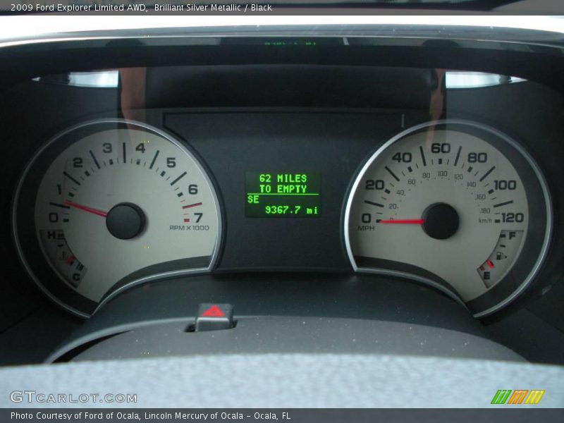  2009 Explorer Limited AWD Limited AWD Gauges