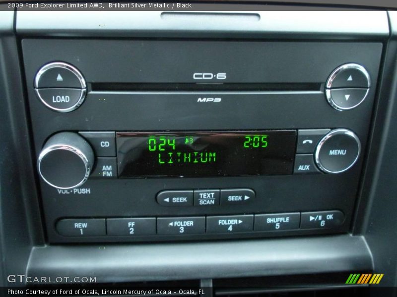 Audio System of 2009 Explorer Limited AWD