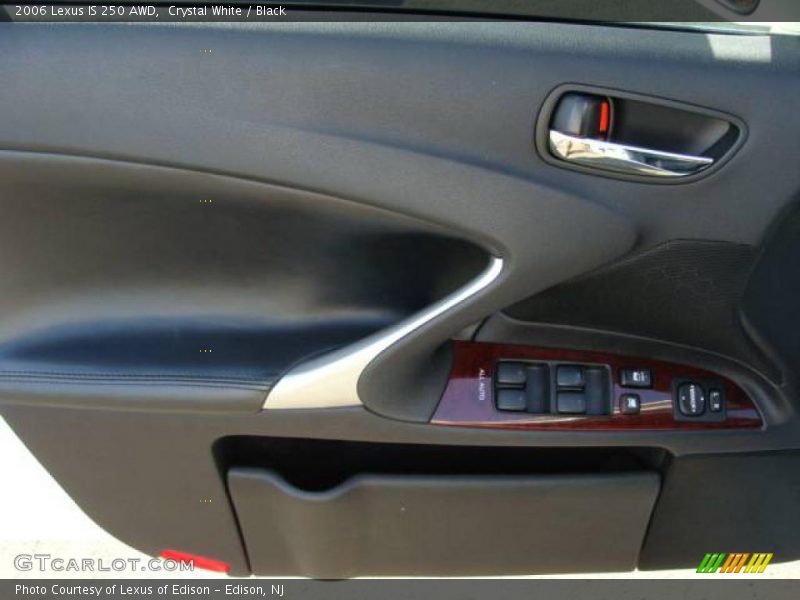 Crystal White / Black 2006 Lexus IS 250 AWD