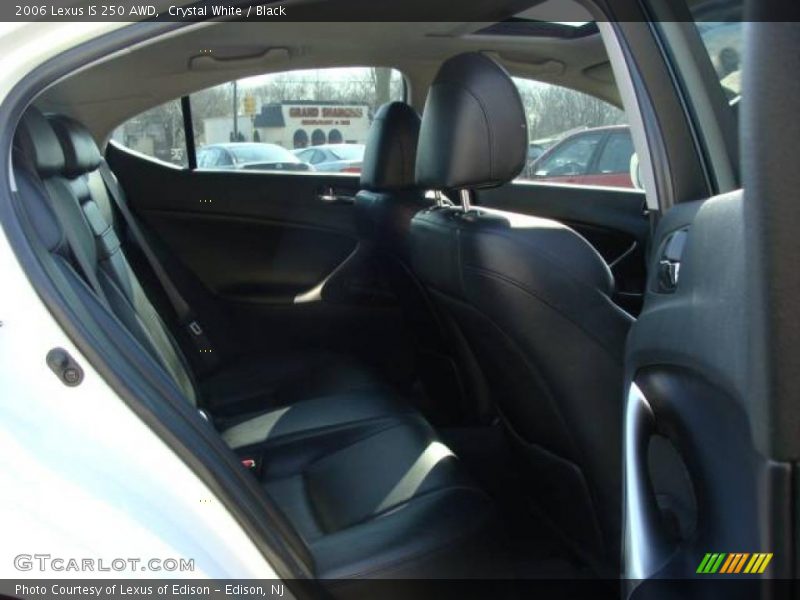 Crystal White / Black 2006 Lexus IS 250 AWD