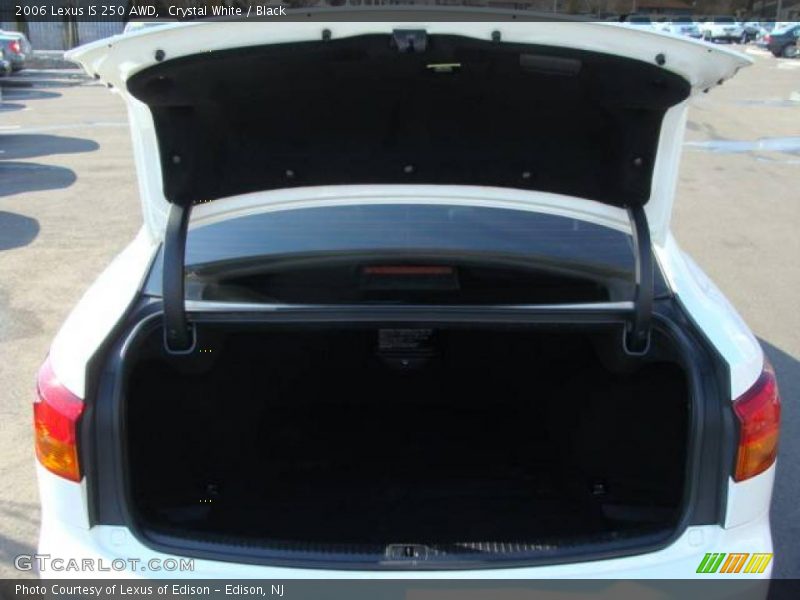 Crystal White / Black 2006 Lexus IS 250 AWD