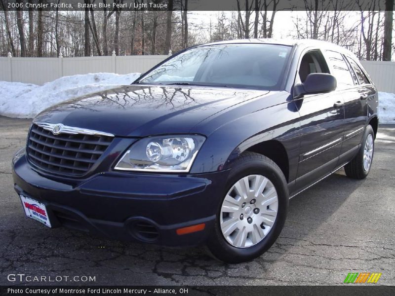 Butane Blue Pearl / Light Taupe 2006 Chrysler Pacifica