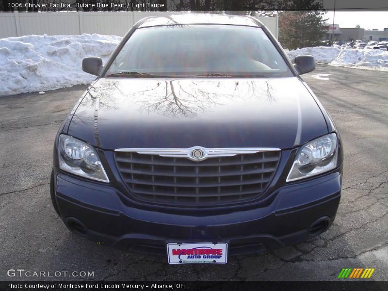 Butane Blue Pearl / Light Taupe 2006 Chrysler Pacifica