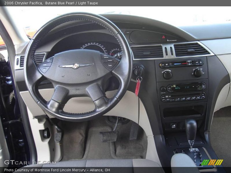 Butane Blue Pearl / Light Taupe 2006 Chrysler Pacifica