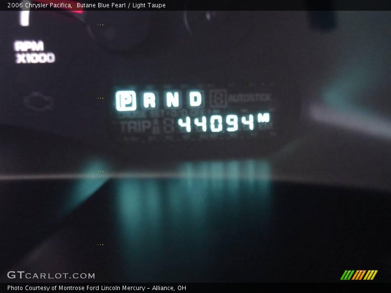Butane Blue Pearl / Light Taupe 2006 Chrysler Pacifica